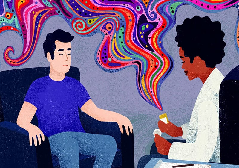 O que é a psicoterapia assistida por psicodélicos